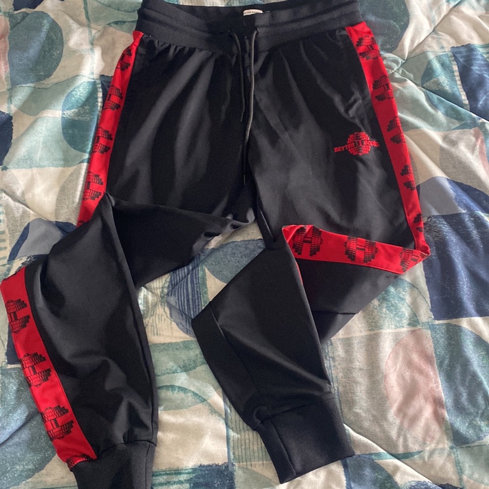Track pants Red/black BETTERBODIES